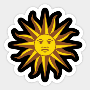 Sol de mayo Sticker